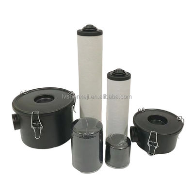 Inlaatlucht olie vacuümpompfilter cartridge 0532140154 Hoog doorlaatbaarheid