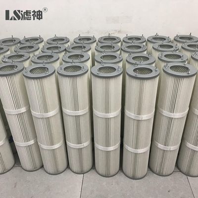 Hoogwaardig cartridge stoffilter, 99,97% glasvezel stofverzamelaar filter