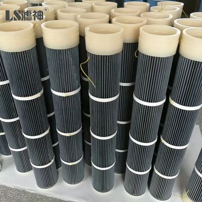 Hoogwaardig cartridge stoffilter, 99,97% glasvezel stofverzamelaar filter