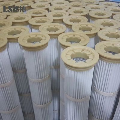 Hoogwaardig cartridge stoffilter, 99,97% glasvezel stofverzamelaar filter