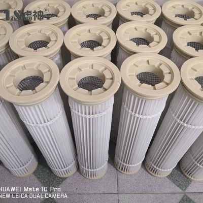 Jet polyester stoffilter cartridge collector pleat vervangen type