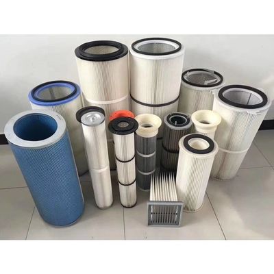 Gecoate stoffiltercartridgeverzamelaar 0,5 μm voor schietblaasmachine